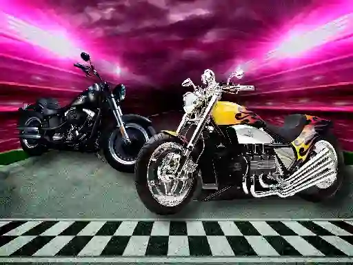 Gra Motorbike Puzzle Challenge w Internecie