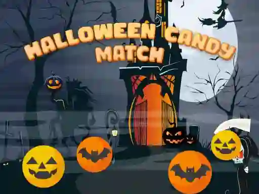 Gra Halloween Candy Match w Internecie
