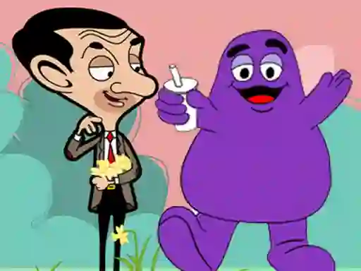 Gra When Mr Bean meet Grimace w Internecie