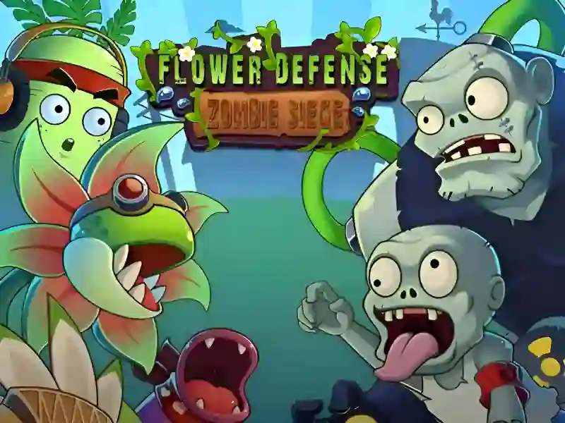 Gra Flower Defense Zombie Siege w Internecie