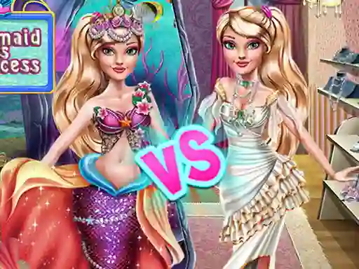 Gra Ellie Mermaid vs Princess w Internecie