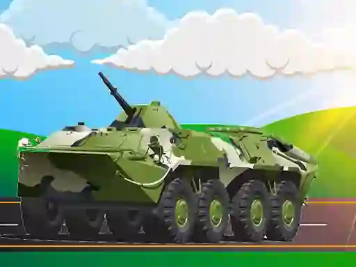 Gra Military Vehicles Jigsaw w Internecie