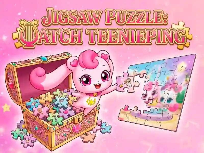 Gra Jigsaw Puzzle: Catch Teenieping w Internecie