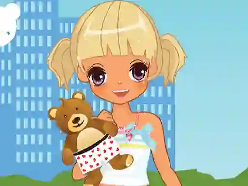 Gra Little Girl Dress Up w Internecie
