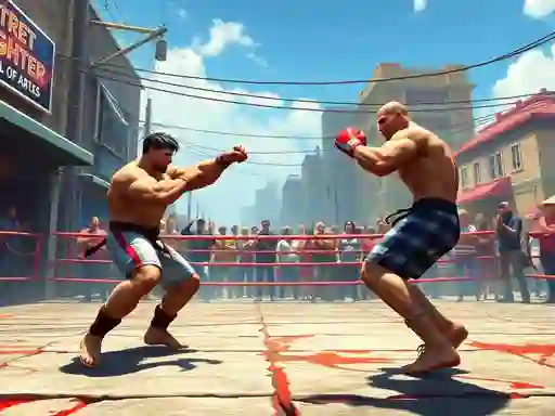 Gra Real Street Fighter 3D w Internecie