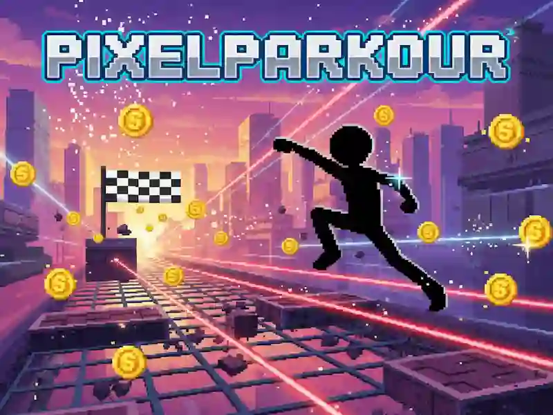 Gra Pixel Parkour w Internecie