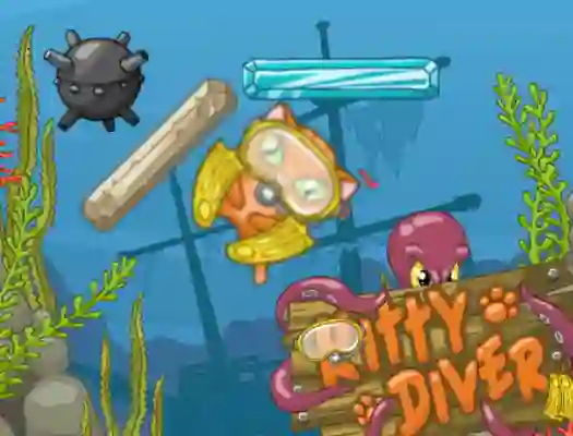 Gra Kitty Diver w Internecie