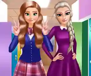 Gra Sisters Back to School w Internecie