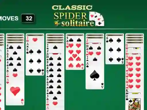 Gra Classic Spider Solitaire w Internecie