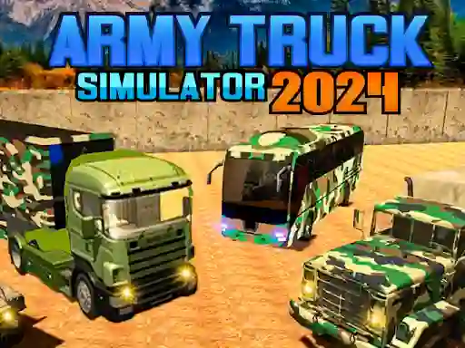 Gra Army Truck Simulator 2024 w Internecie