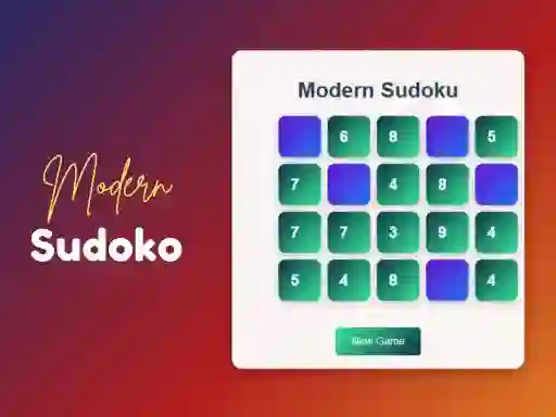 Gra Modern Sudoku w Internecie