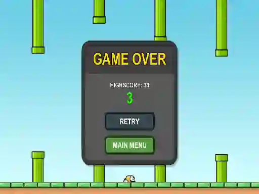 Gra Flappy Bird w Internecie