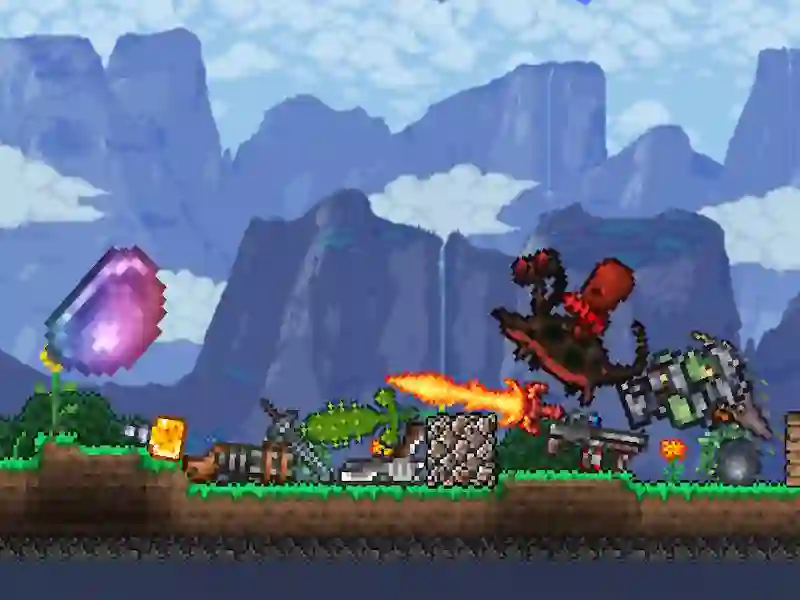 Gra Terraria Playground w Internecie