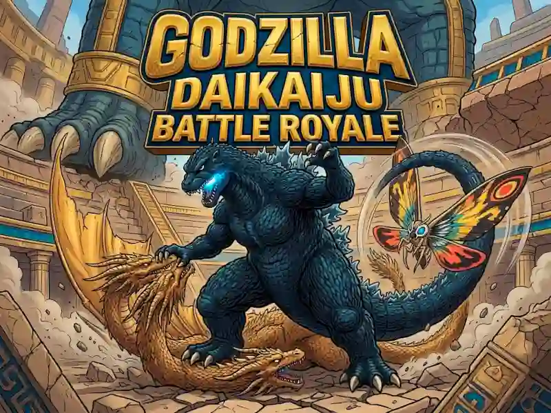 Gra Godzilla Daikaiju Battle Royale w Internecie