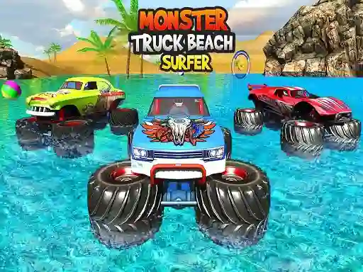 Gra Monster Truck Beach Surfing w Internecie