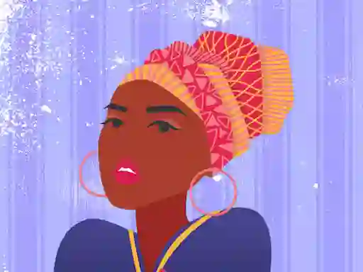 Gra African Princess Jigsaw w Internecie