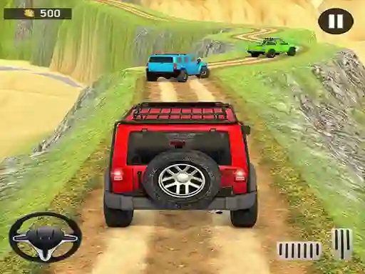 Gra Offroad jeep driving w Internecie