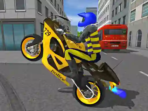 Gra Police Motorbike Race Simulator w Internecie