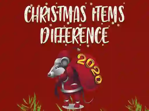 Gra Christmas Items Differences w Internecie