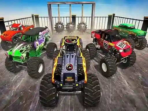 Gra Monster Truck Impossible Stunt Track w Internecie
