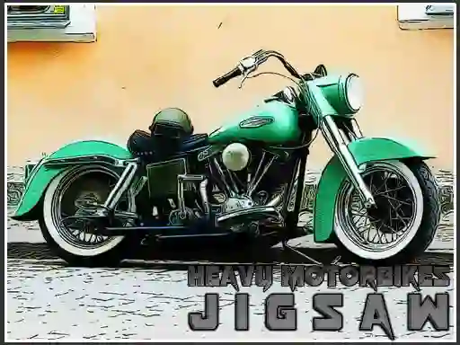 Gra Heavy Motorbikes Jigsaw w Internecie