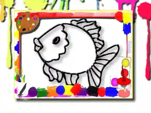 Gra Fish Coloring Book w Internecie