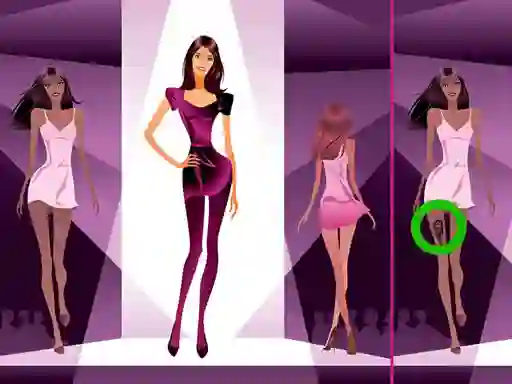 Gra Fashion Models Differences w Internecie