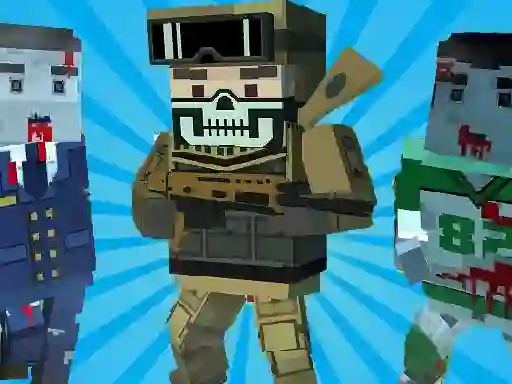 Gra Blocky Shooting Arena 3D Pixel w Internecie