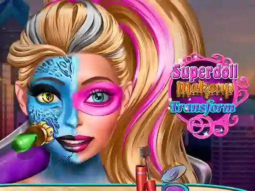Gra Super Doll Makeup Transform w Internecie