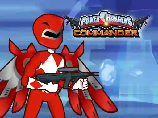 Gra Power Rangers Commander w Internecie