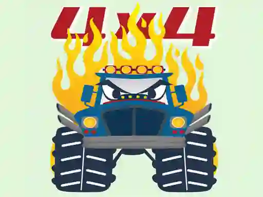 Gra Monster Trucks Coloring Pages w Internecie