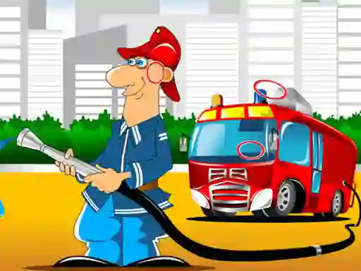 Gra Fire Trucks Differences w Internecie