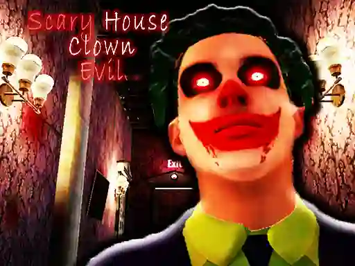 Gra Scary House Clown Evil w Internecie