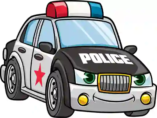 Gra Cartoon Police Cars w Internecie
