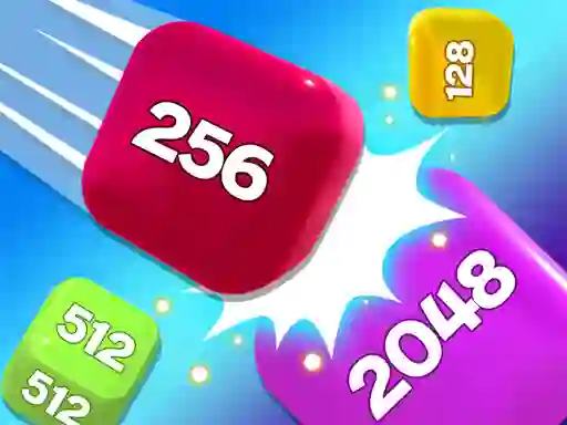Gra Chain Cube 2048 3D Merge Game w Internecie