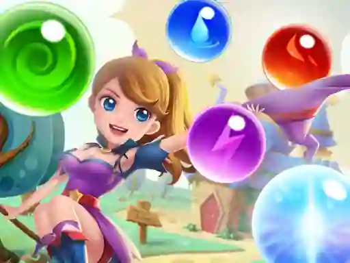 Gra Magical Saga Bubble Witch Shooter w Internecie