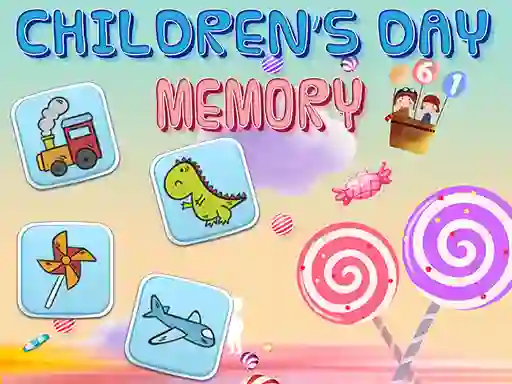 Gra Children's Day Memory w Internecie