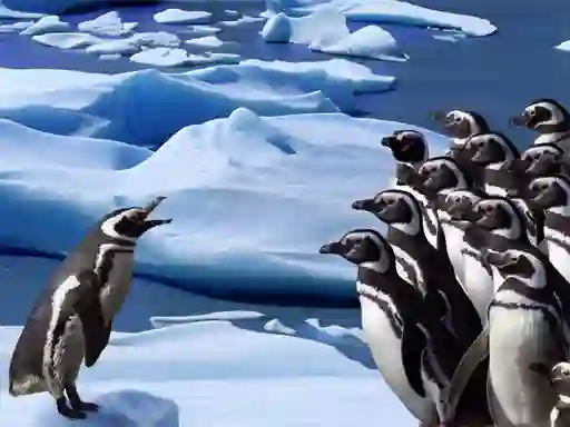Gra Penguins Slide w Internecie