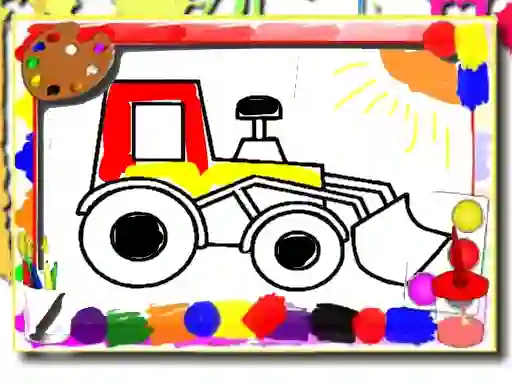 Gra Back to School: Kids Car Coloring w Internecie