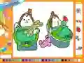 Gra Online coloring baby twins w Internecie