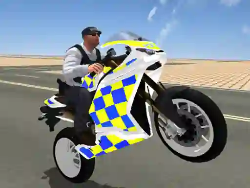 Gra Super Stunt Police Bike Simulator 3D w Internecie