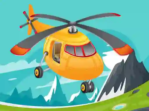 Gra Helicopter Jigsaw w Internecie