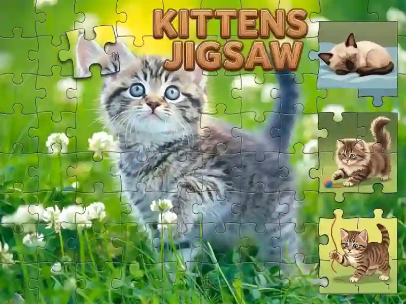Gra Kittens Jigsaw w Internecie