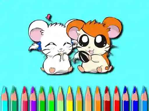 Gra Hamster Coloring Book w Internecie
