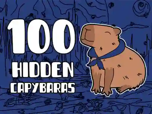 Gra 100 Hidden Capybaras w Internecie