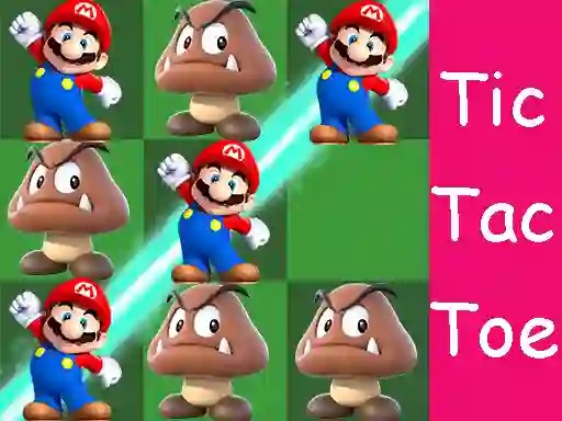 Gra Super Mario Tic Tac Toe w Internecie