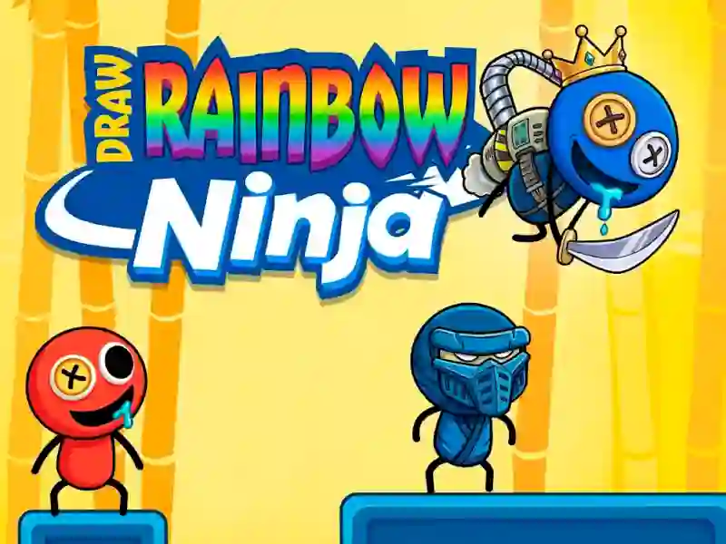 Gra Draw Rainbow Ninja w Internecie