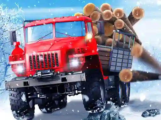 Gra Truck Driver: Snowy Roads w Internecie