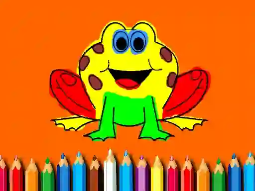 Gra Back To School: Frog Coloring Book w Internecie