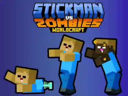 Gra Stickman vs Zombies WorldCraft w Internecie